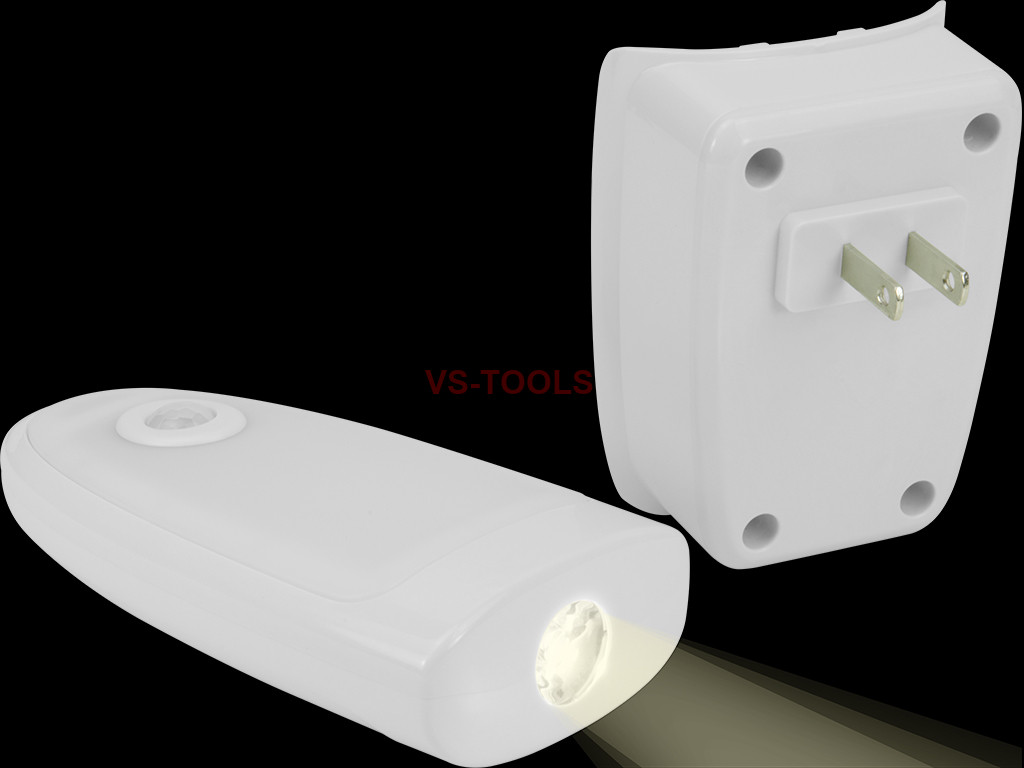 Wireless Charging Plugin Motion Sensor Emergency Wall LED